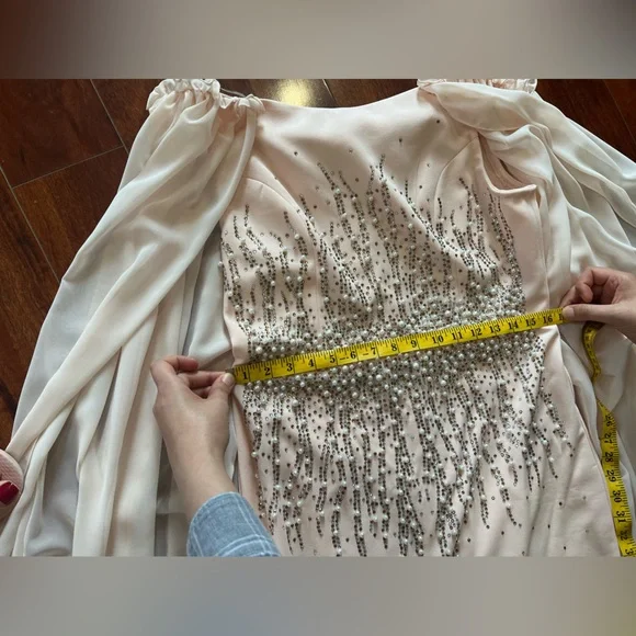 Elegant evening dress, bought from Turkey, worn once! - Picture 12 of 15